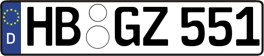 HB-GZ551