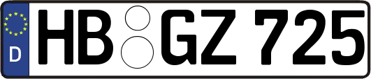 HB-GZ725