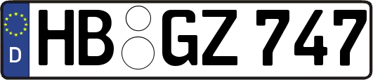 HB-GZ747