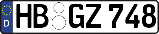 HB-GZ748