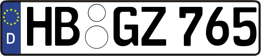 HB-GZ765