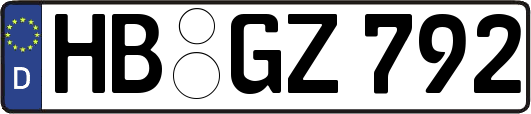 HB-GZ792