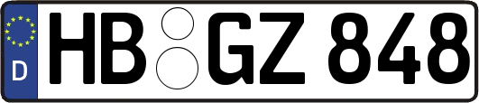 HB-GZ848