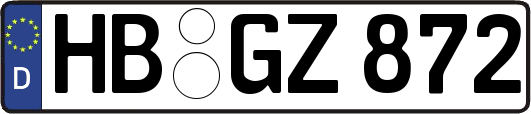 HB-GZ872