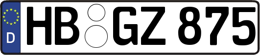 HB-GZ875