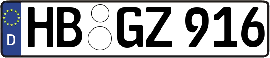 HB-GZ916