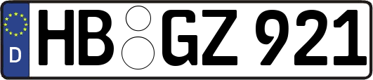 HB-GZ921