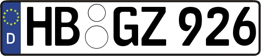 HB-GZ926