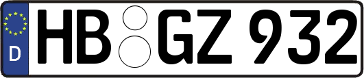 HB-GZ932