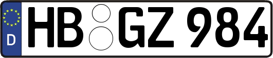 HB-GZ984