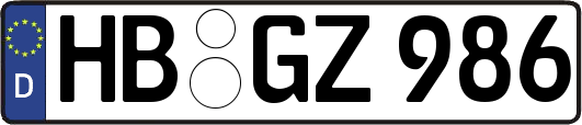 HB-GZ986