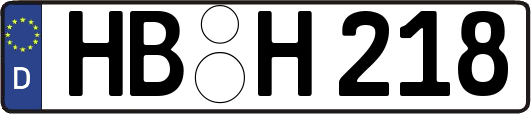 HB-H218