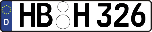 HB-H326