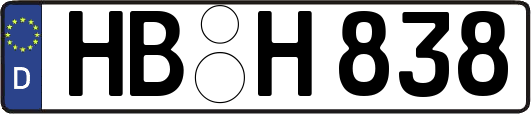 HB-H838
