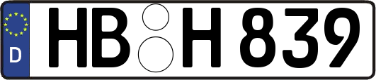 HB-H839