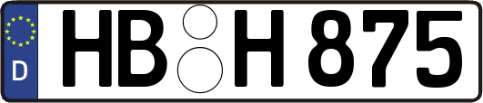 HB-H875