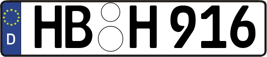 HB-H916