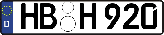 HB-H920