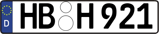 HB-H921