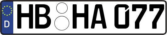 HB-HA077