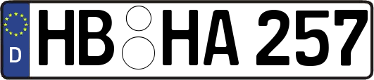 HB-HA257