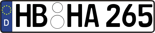 HB-HA265