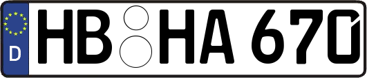 HB-HA670