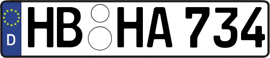 HB-HA734