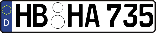 HB-HA735