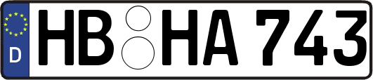HB-HA743