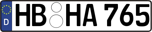HB-HA765