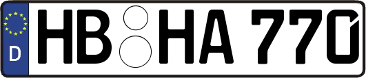 HB-HA770