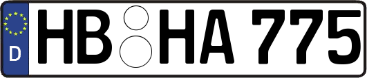 HB-HA775
