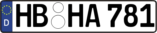 HB-HA781