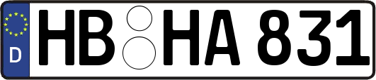 HB-HA831