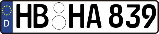 HB-HA839