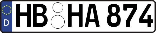 HB-HA874