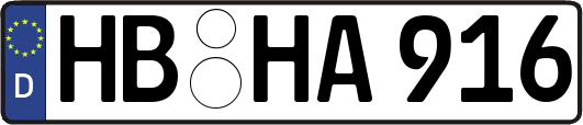 HB-HA916