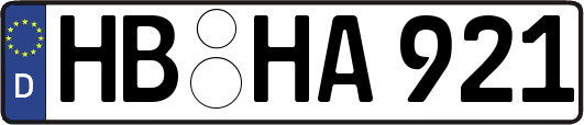 HB-HA921