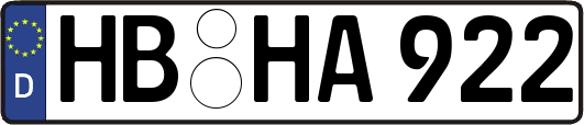 HB-HA922