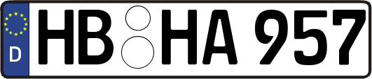 HB-HA957