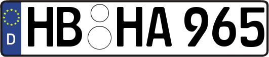 HB-HA965