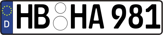 HB-HA981