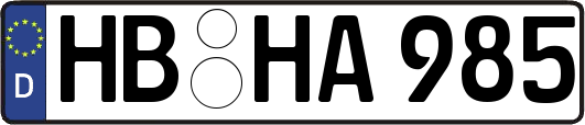 HB-HA985