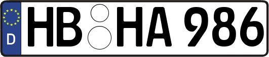 HB-HA986