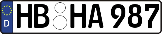 HB-HA987