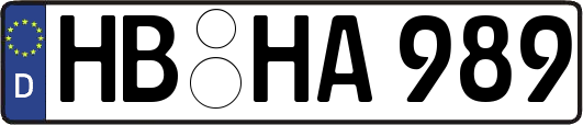 HB-HA989