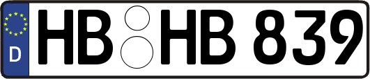 HB-HB839