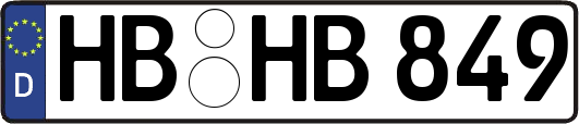 HB-HB849
