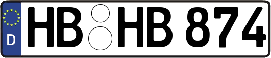 HB-HB874